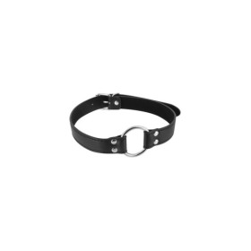 Bâillon écarteur de bouche anneau métal 